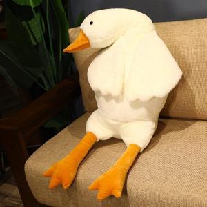 [기타]보들보들 거위 인형 백조 구스 새 오리 애착 대형 인테리어 쿠션