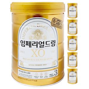 임페리얼분유 XO 골드 3단계 800g 6캔