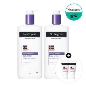비져블리 리뉴 바디로션 450ml x2 + 증)시카에멀전15ml x2