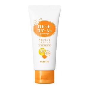 일본정품 로제트 ROSETTE 고마쥬 필링젤 120g 비타민C AHA 얼굴 각질제거젤 오렌지색