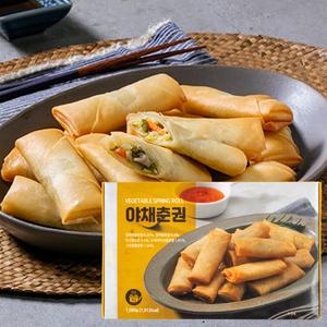 야채춘권 1,080g (15g x 72ea) 아이 야채 간식 에어프라이기
