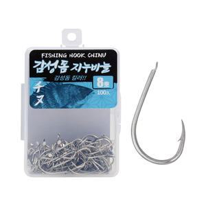 더블킬 감성돔 지누바늘 8호 니켈 덕용(100개)