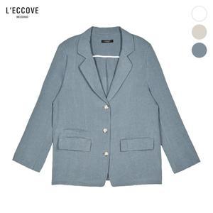 [레코브] (레코브) 쓰리버튼 썸머 린넨자켓(LK61B5JK512X)