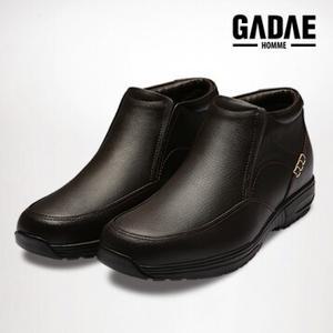 [무료배송][Gadae:Fur] Winter 국내산 소가죽 남성 (기모털)방한화