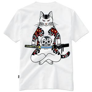 간쓰리 M~3XL 오니무샤 반팔티 화이트