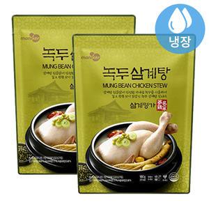 마니커F&G 녹두삼계탕(냉장) 900gx2봉 무료배송