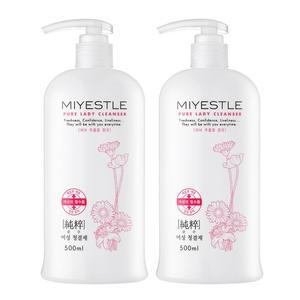미에뜰 순수 여성청결제 500ml 1+1 대용량
