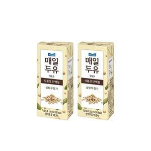 매일 무가당 두유 99.9 무설탕 저당 두유 190ml 24팩