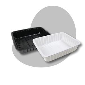 LA갈비 정육포장 PP용기 검정색 2KG 300개 고기트레이