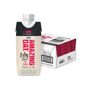 [소비기한 임박] 어메이징오트 커피, 330ml, 12개