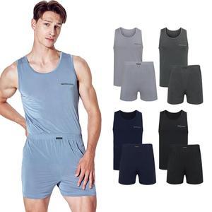 [발렌티노크리스티]남성 흡한속건 쿨 트렁크 런닝 상하 10매세트