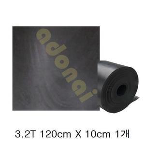 [ME708QP0_52CE]녹색고무 고무판 재단 3.2T 120cmX10cm 1개