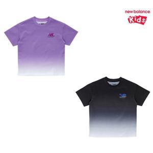 [롯데백화점]뉴발란스 KIDS RIDER_그라데이션 기능성 반팔티 (NK9EF2603U)