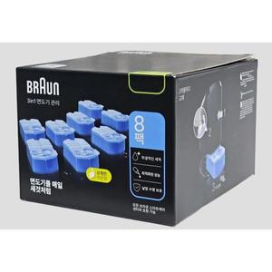 [NS홈쇼핑]코스트코 브라운 전기 면도기 세척 세정액 CCR (170ml, 8ea)[35194925]