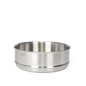 [올비아] 무연마 스텐304 냄비 스티머 24cm 찜판 찜기 채반