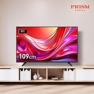 프리즘 PT430UD 109cm 4K UHD TV 1등급 패널 2년 무상보증