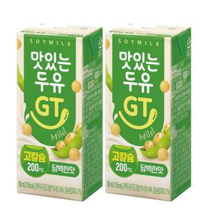맛있는 두유 GT 고칼슘 담백한맛 190mlx72팩