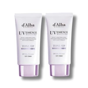 달바 워터풀 퍼플 톤업 선크림 50ml 2개