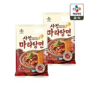 [CJ제일제당]CJ 사천 마라탕면 2인분(434g) x2개
