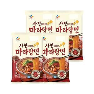 [CJ제일제당]CJ 사천 마라탕면 2인분(434g) x4개