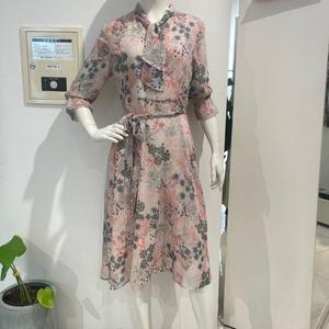갤러리아 안지크(24S/S 70%)여름원피스 쉬폰원피스 프린트원피스 핑크원피스(