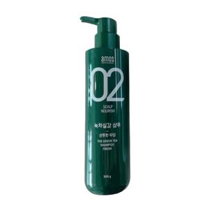 아모스 녹차실감 삼푸 500ml 2종