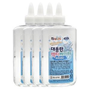 어린이 대용량 액티베이터 250ml 4P 슬라임 만들기 대용량액티