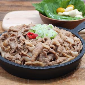 국내산 한돈 간장맛 순한 돼지불고기 300g x 4팩