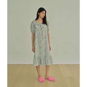 JO'S LOUNGE [모달] (w) Mint Short Sleeve Lounge One-piece