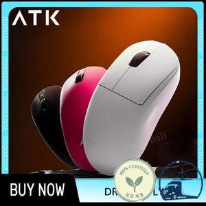 ATK Dragonfly A9 울트라 마우스 모드 Paw3950 무선 8000Hz 경량 게임용 FPS 게이머 맞춤형 PC 액세서리