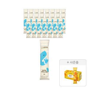 상하목장 얼려먹는 아이스크림 밀크 85ml, 24개 + 증정(귤배 85ml, 6입, 1개)