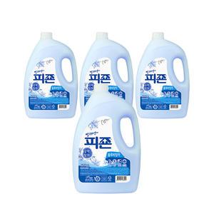 섬유유연제/피죤/2.5L/4개/샤프란/리필