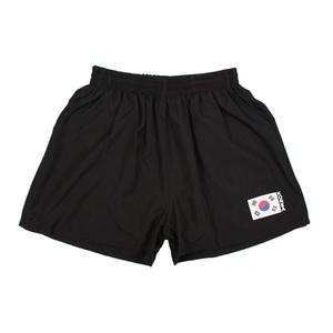 쿨 스포츠 검정 태극기 반바지 군대 활동 운동복 군인 바지