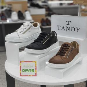 [탠디]남성 3cm 초경량 지퍼 포인트 스니커즈 MC318007CJG78
