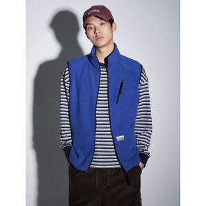 [에잇세컨즈] 컬러 플리스 베스트  블루 (454X36LQ1P)