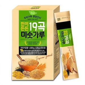 하이네 19곡 미숫가루 50T 식품 음료 간식 커피 다과 행정실 녹차 티백 라떼 블랙커피 아메리카노 사이다