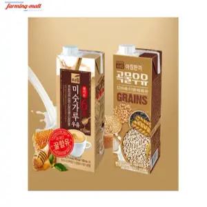 [보금푸드] 푸르밀 꿀이 든 미숫가루 우유 750ml + 아침한끼곡물우유 730m