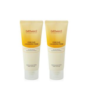 셀퓨전씨 포어 썬 클렌징 폼 150ml 2개