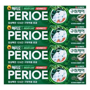 엘지 페리오 브레쓰 구취케어 알파 치약 150g 4입 1개