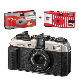 리코 PENTAX 17 + 후지필름 컬러3롤 + 흑백필름카메라