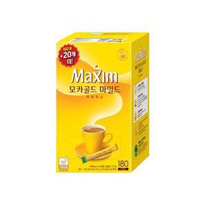 동서식품 맥심 모카골드 마일드 12g 160+20개입 x 1개 믹스커피_JS