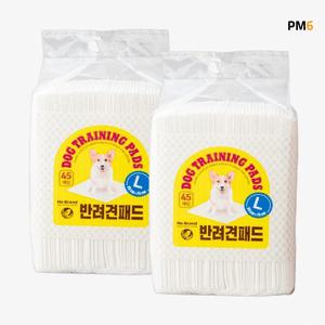 노브랜드 반려견패드 대형 대용량 60X70cm 90매