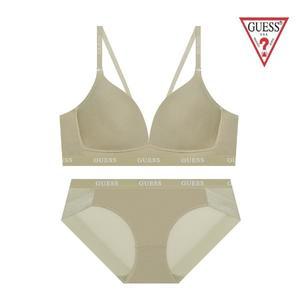 [롯데백화점]게스 노와이어브라팬티세트(GCWBR125BP125LKH)