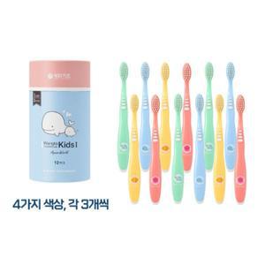 왕타칫솔 키즈 아쿠아월드 어린이 칫솔 1호