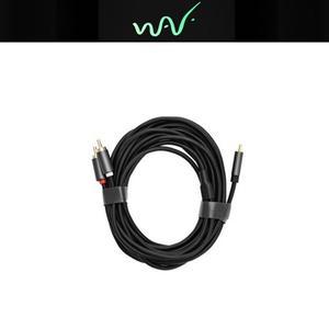 WAVE W2RC-C C타입 TO RCA 2RCA 1.5M 핸드폰케이블 무산소동 선 24BIT DAC 칩내장
