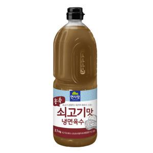 면사랑 농축 쇠고기맛 냉면육수 2.1kg