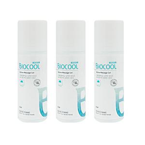 바이오쿨 스포츠젤 볼형 100ml 3개 아이스젤 쿨링젤 마사지크림