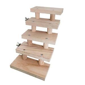 용품 애완 동물 흰 족제비 다람 햄스터 쥐 작은 앵무새 농어 등반 계단 운동 ToysLadder 다리