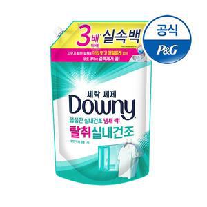 [기타]다우니 프리미엄 세탁세제 액체형 탈취실내건조 리필 1.4L 1개