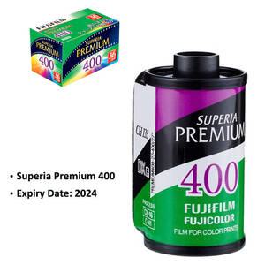 폴라로이드필름 Fujifilm Superia 프리미엄 400 컬러 35mm 필름 36 노출 엑스트라 135 포맷 카메라용 만료